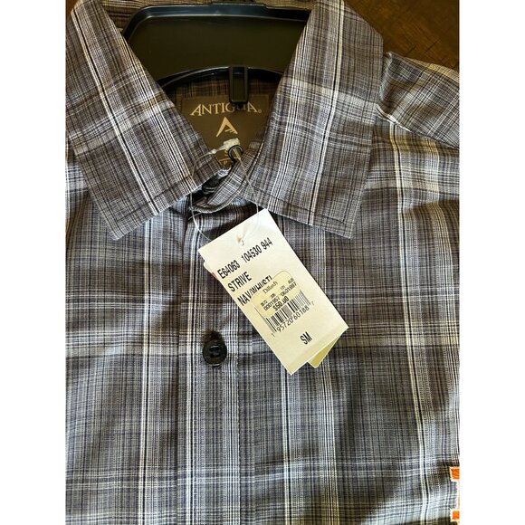 Antigua Auburn University Mens Plaid Button-Down Shirt Size S - Picture 3 of 6